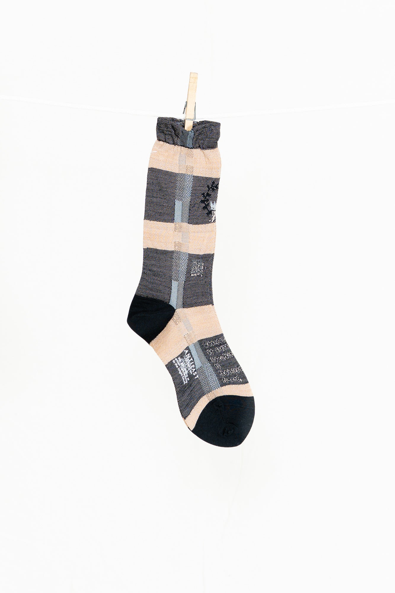 Antipast Darning Check Women's Socks