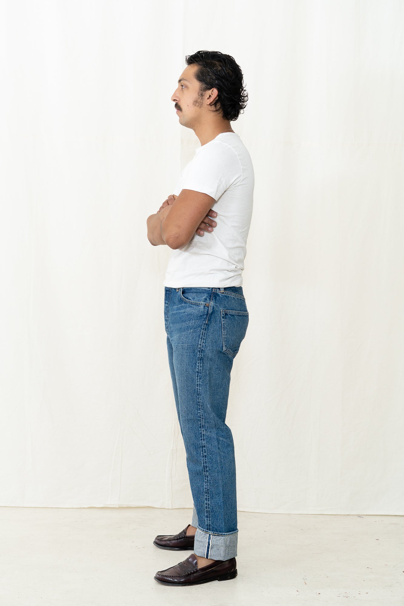 orSlow 105 Standard Denim Jeans – 2 Year Wash