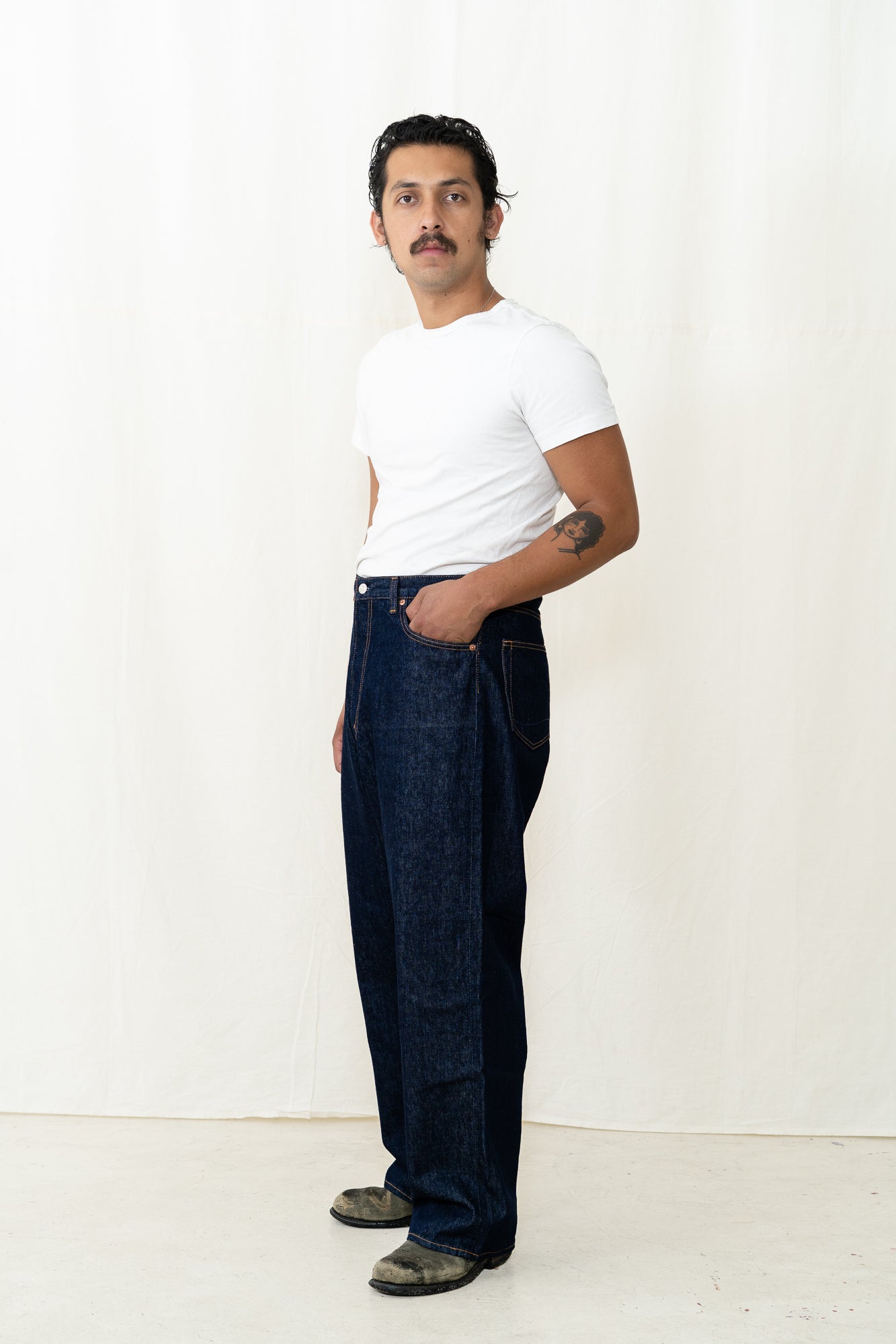 orSlow 110  Super Dad's Fit Jean - One Wash