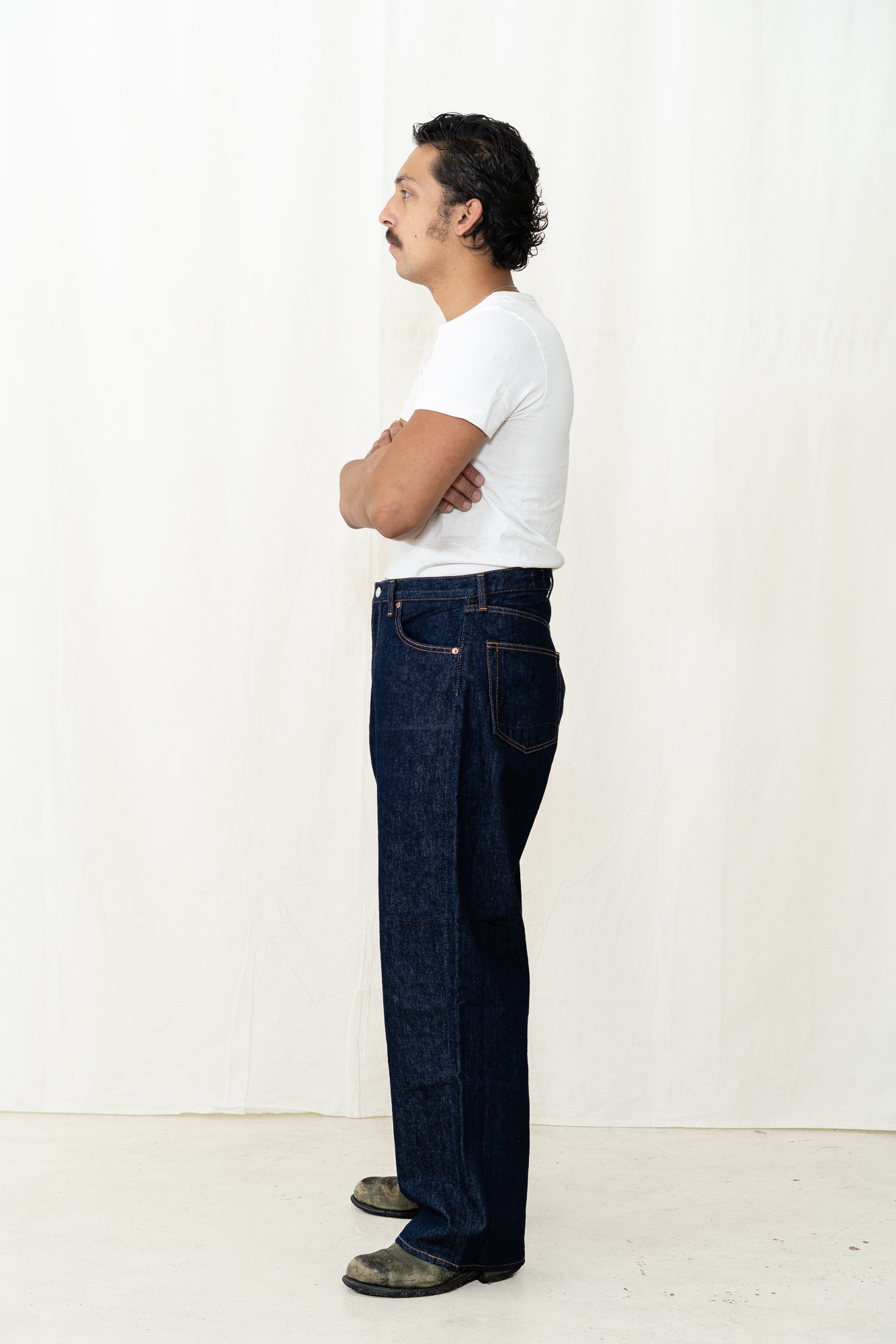 orSlow 110  Super Dad's Fit Jean - One Wash