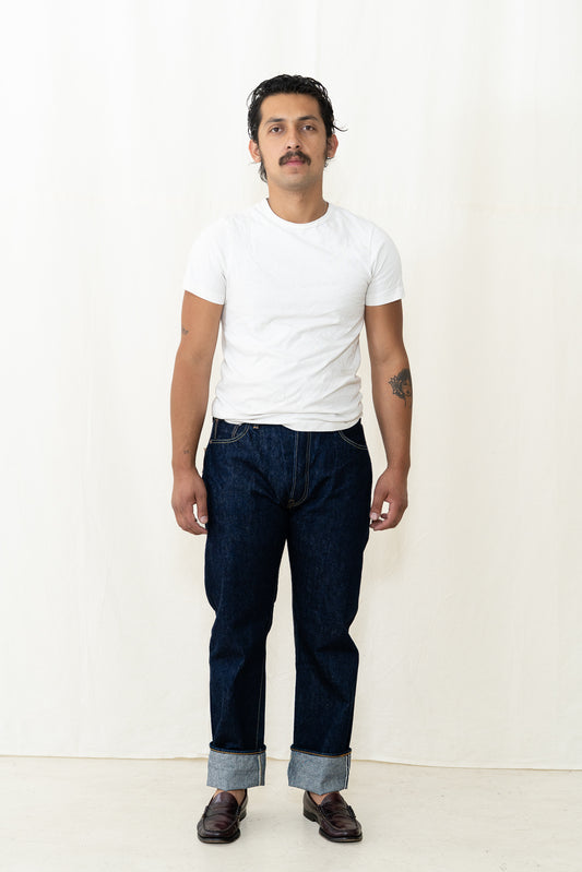 OrSlow 105 Standard Denim Jeans - One Wash
