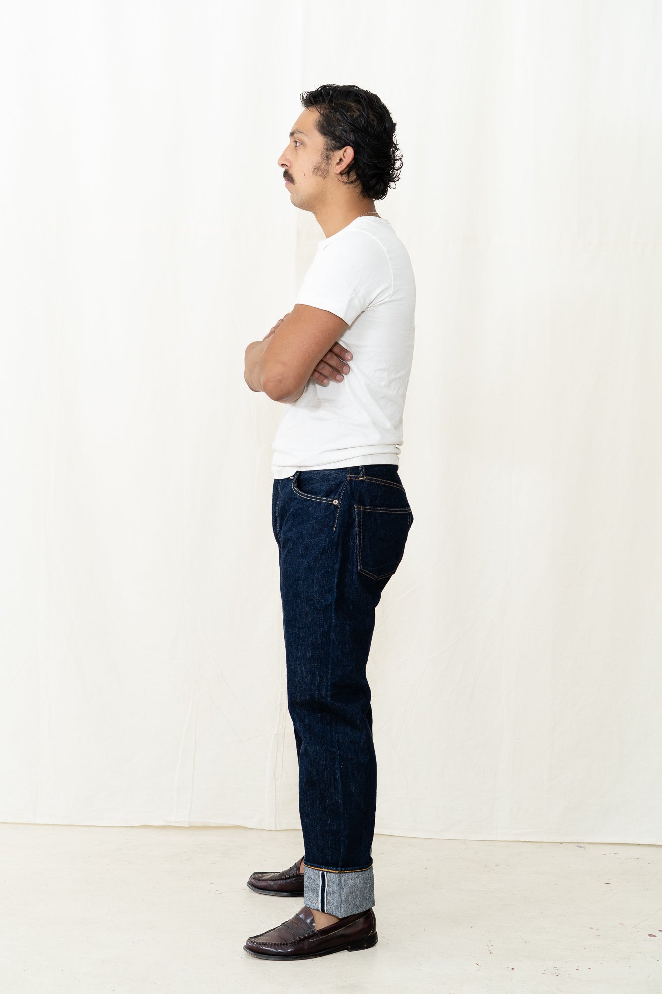 OrSlow 105 Standard Denim Jeans - One Wash