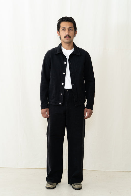 HANSEN Cosmo Jacket in Washed Black