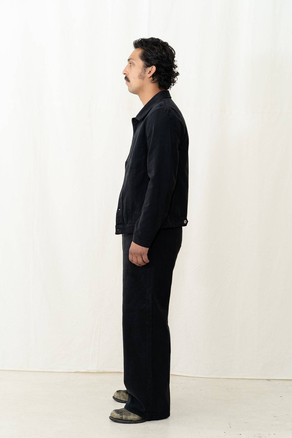 HANSEN Cosmo Jacket in Washed Black