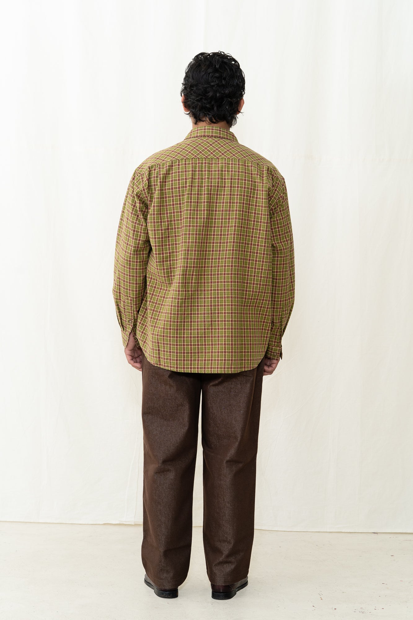 Kappy Nomad Plaid Shirt in Green