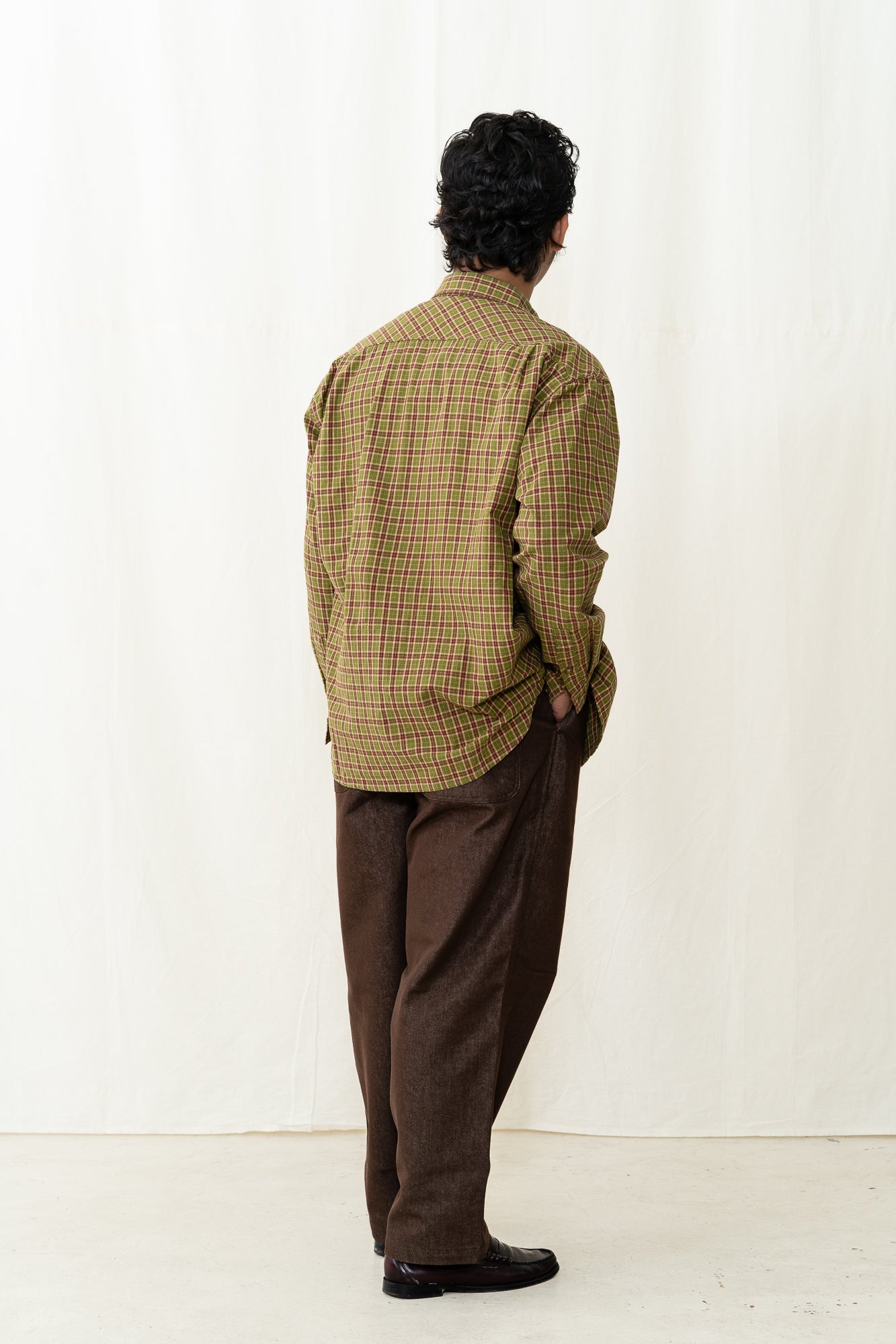 Kappy Nomad Plaid Shirt in Green