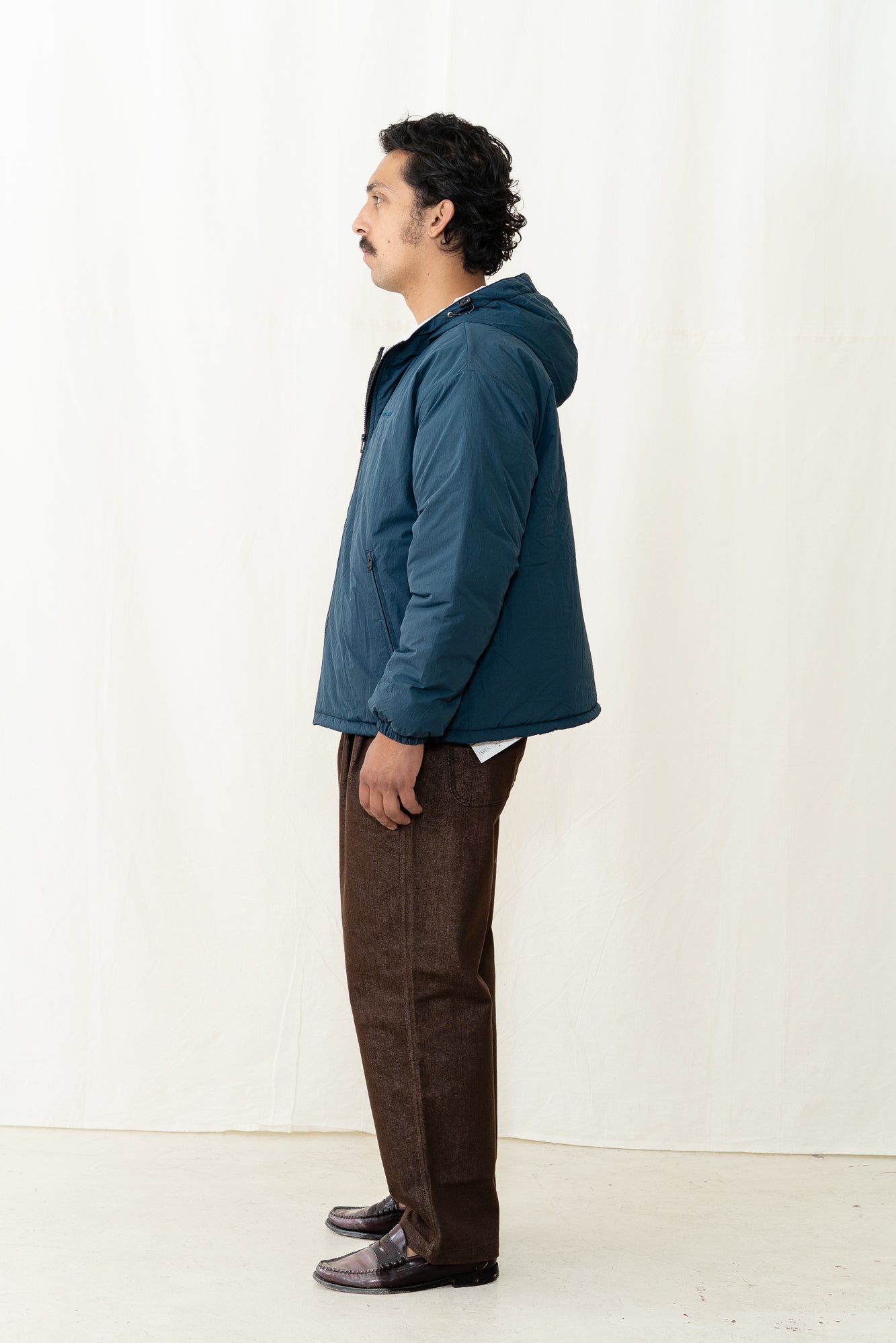 Kappy 3M Sunrise Club Padding Shirt in Blue