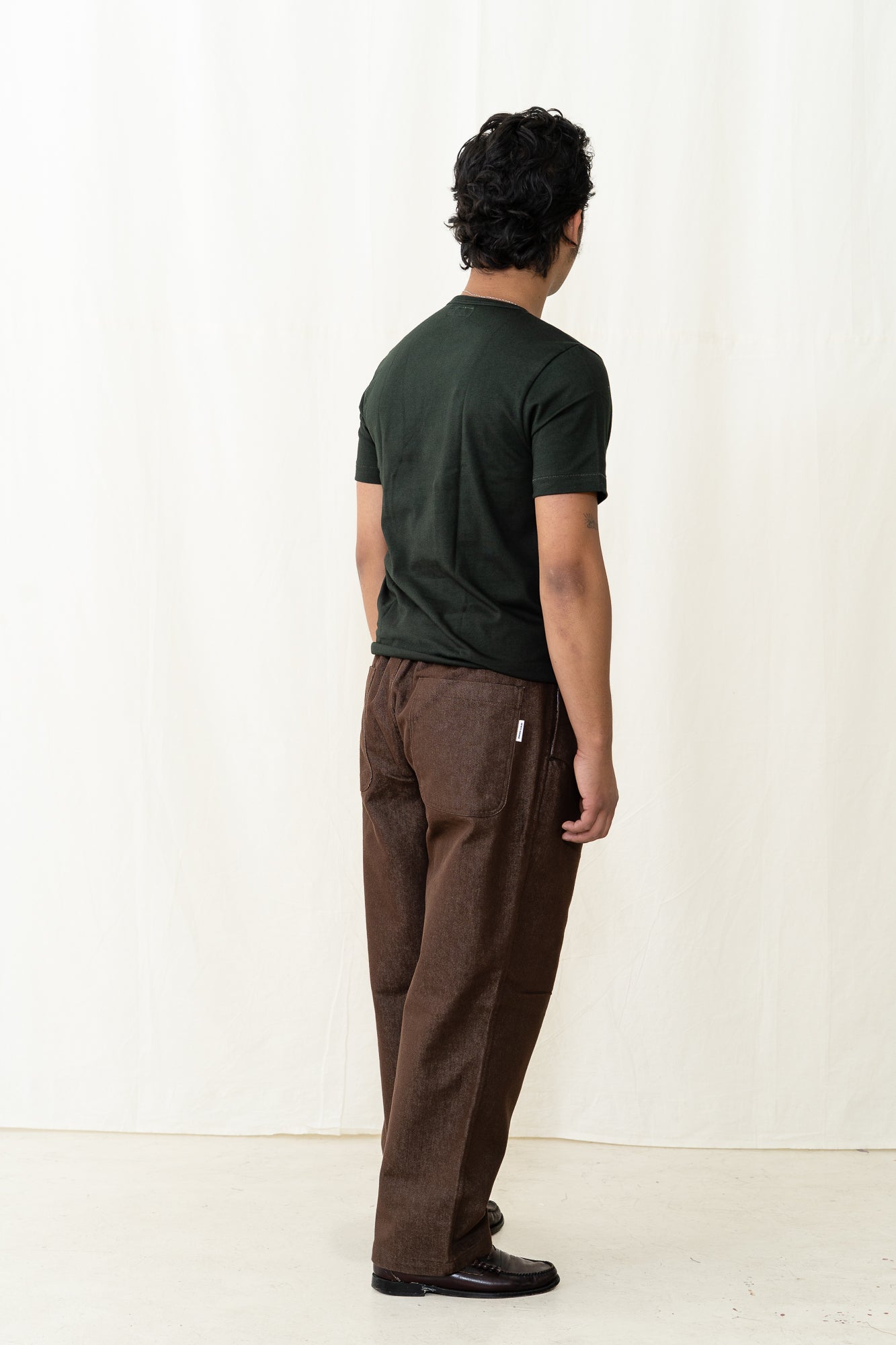 Merz b. Schwanen 2M15 T-Shirt in Forest