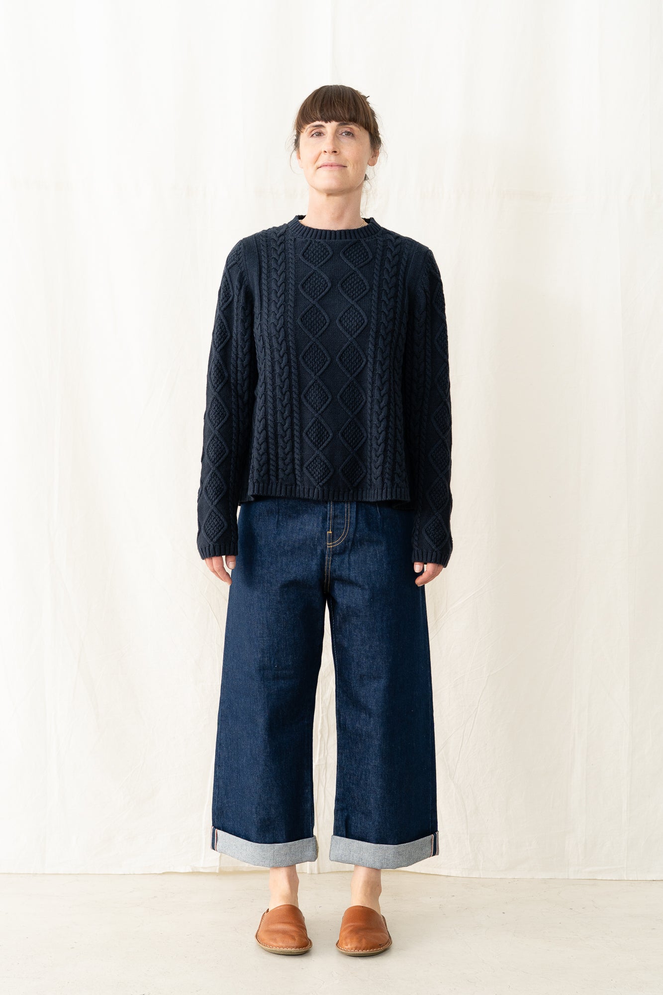 Peppino Peppino Bluff Sweater in Winter Blue