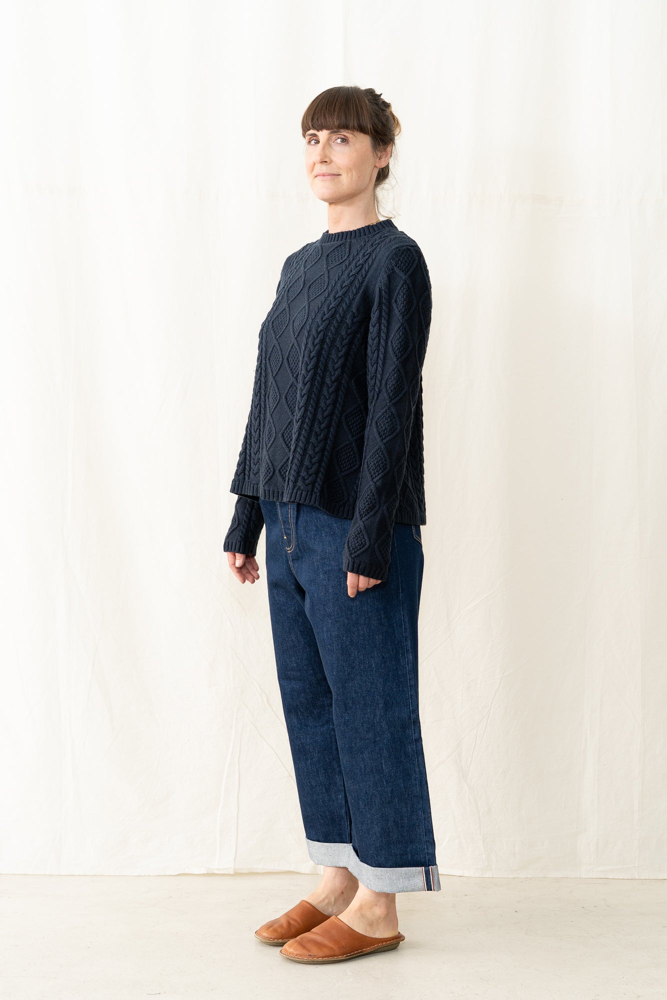 Peppino Peppino Bluff Sweater in Winter Blue
