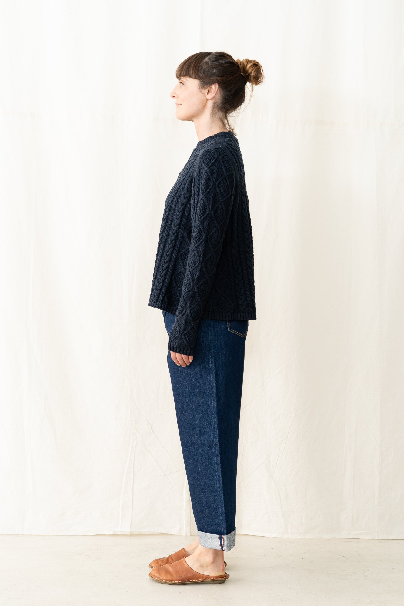 Peppino Peppino Bluff Sweater in Winter Blue