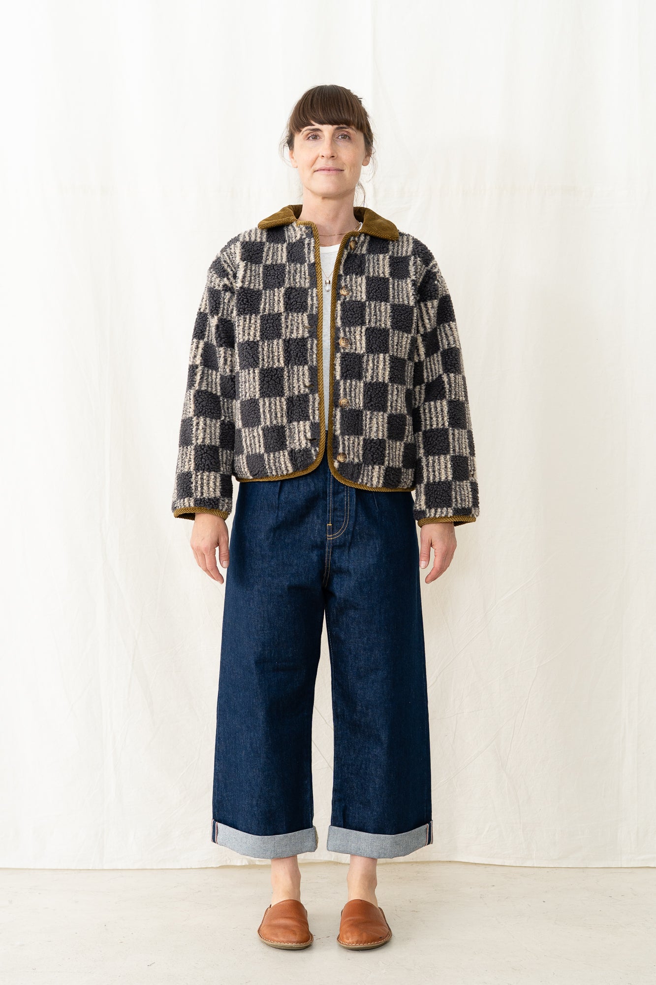 Bobo Choses Almost Moire Sherpa Jacket