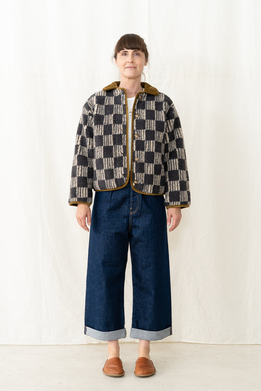 Bobo Choses Almost Moire Sherpa Jacket