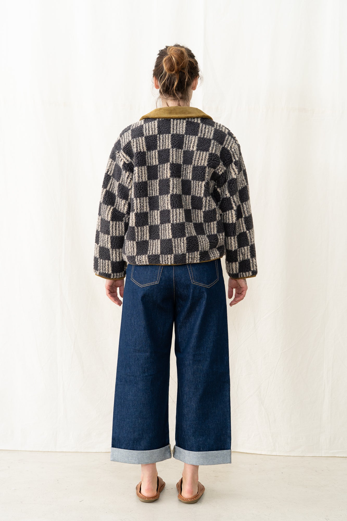 Bobo Choses Almost Moire Sherpa Jacket