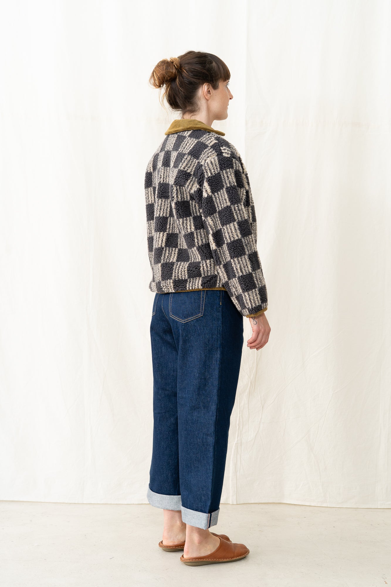Bobo Choses Almost Moire Sherpa Jacket