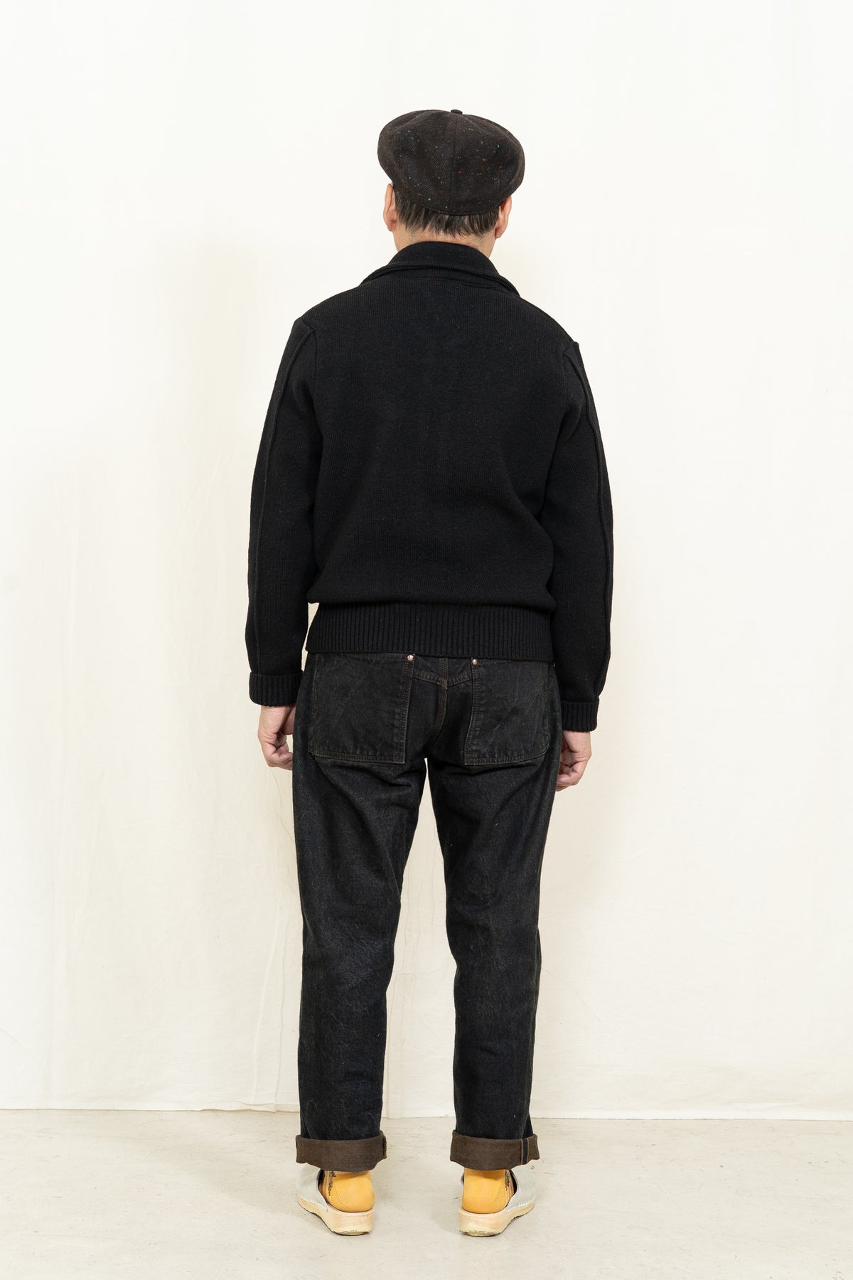Max Rohr MAX 3 Wool Zip Jacket in Black