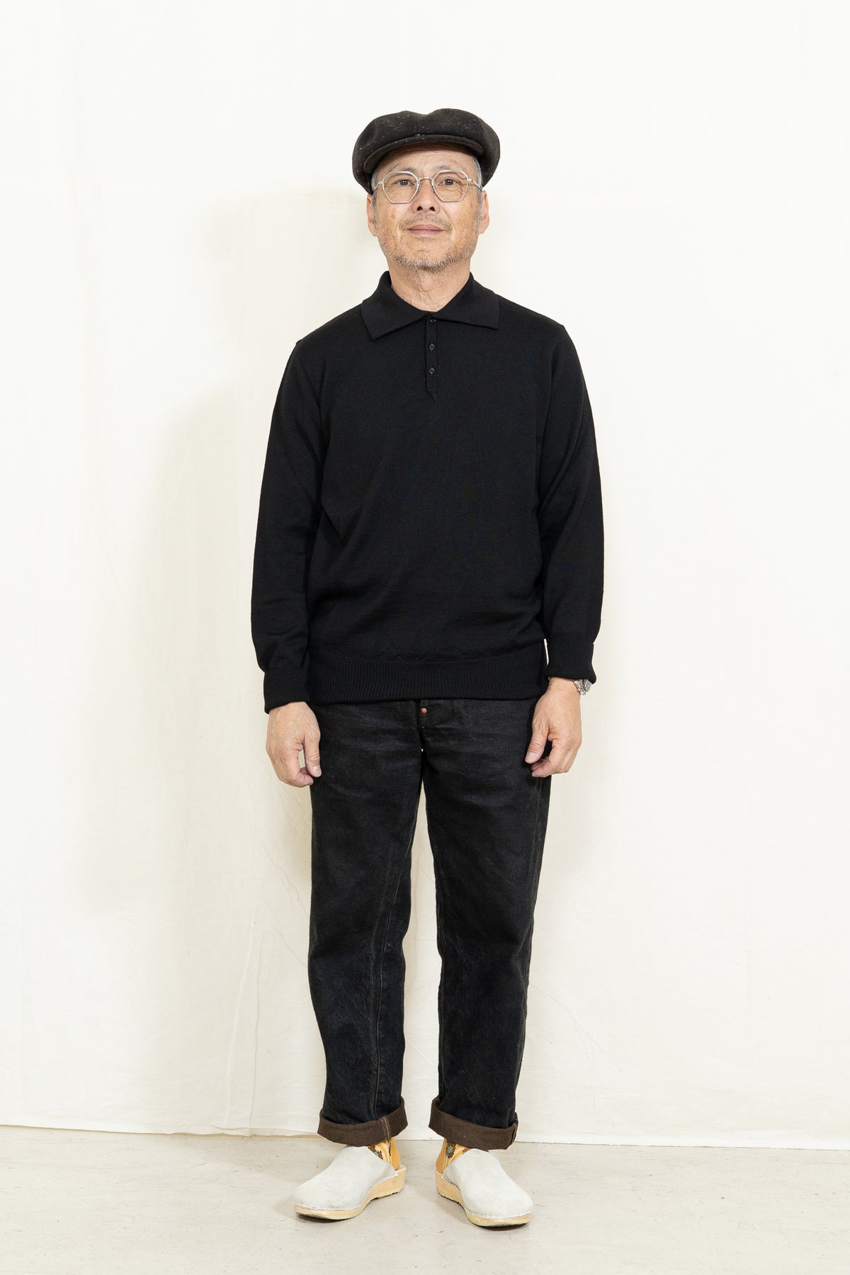 GRP TEC 1 Sailor Polo in Black