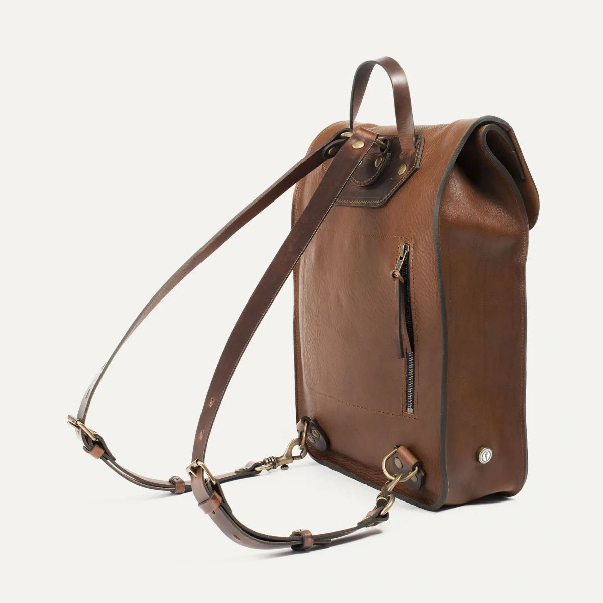 bleu de chauffe puncho leather backpack Bleu de Chauffe Puncho Backpack