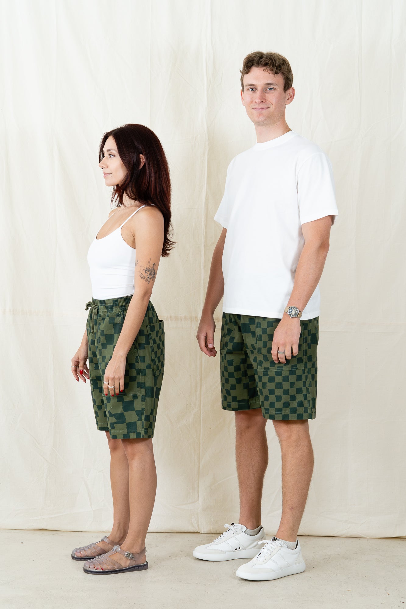 Service Works Printed Chef Shorts
