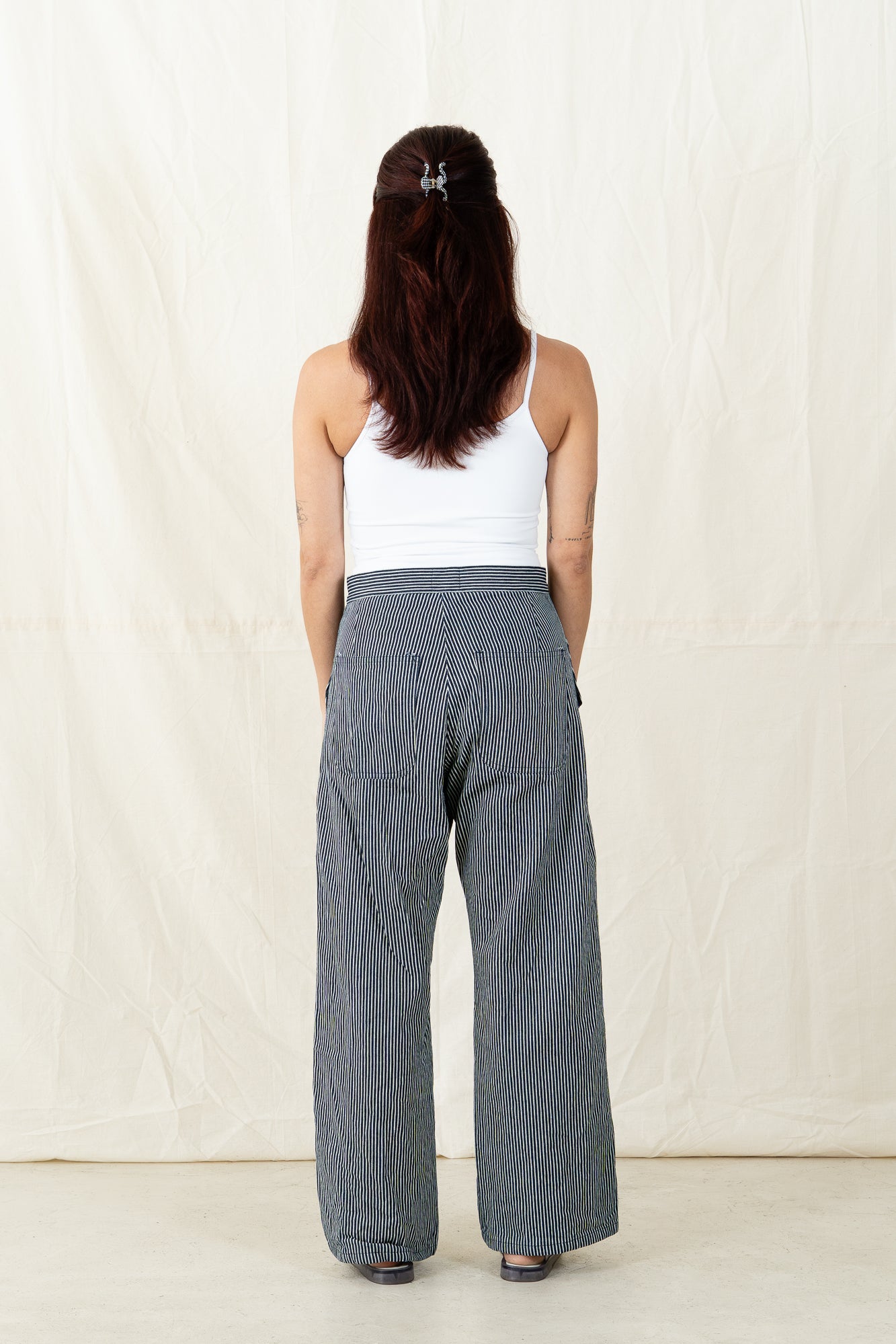 Uqnatu Railroad Stripe Sailor Pant