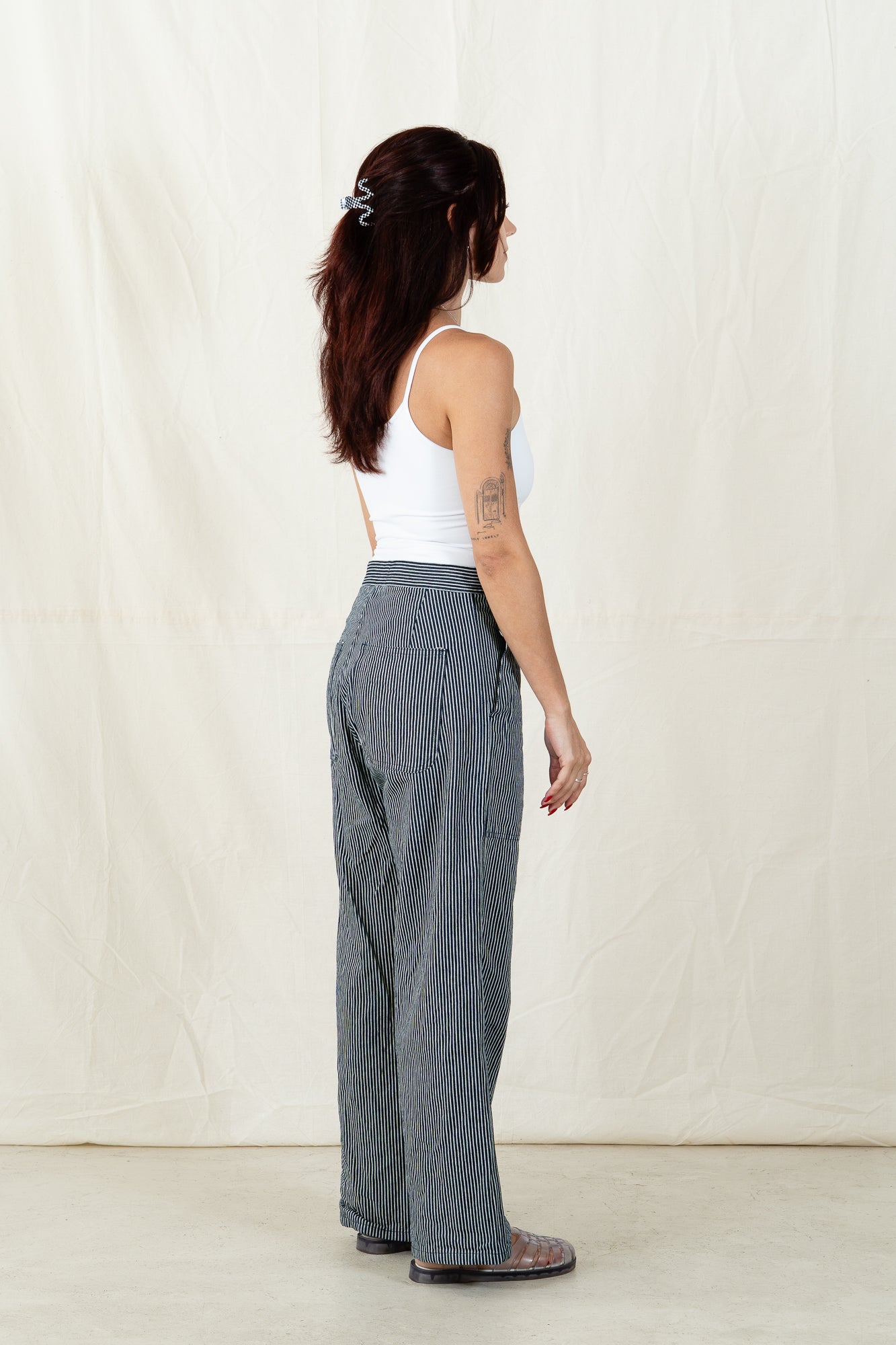 Uqnatu Railroad Stripe Sailor Pant