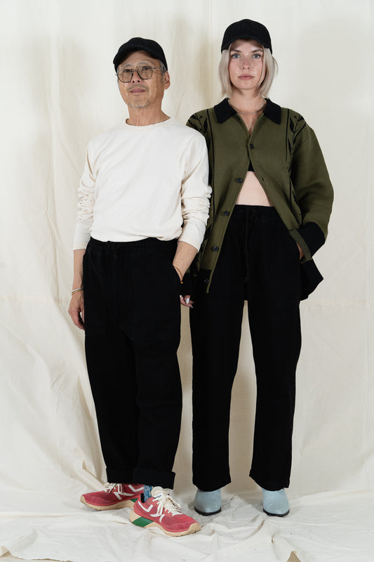 Service Works Black Denim Chef Pant