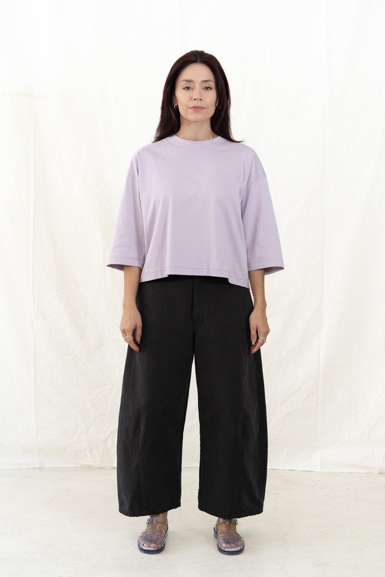 SARAHWEAR Stella Lavender Jersey Shirt