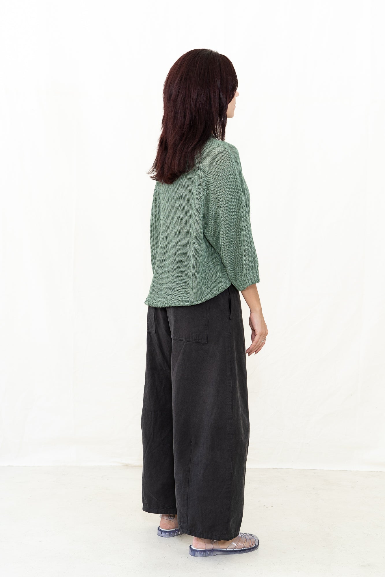SARAHWEAR Linen Knit Pullover