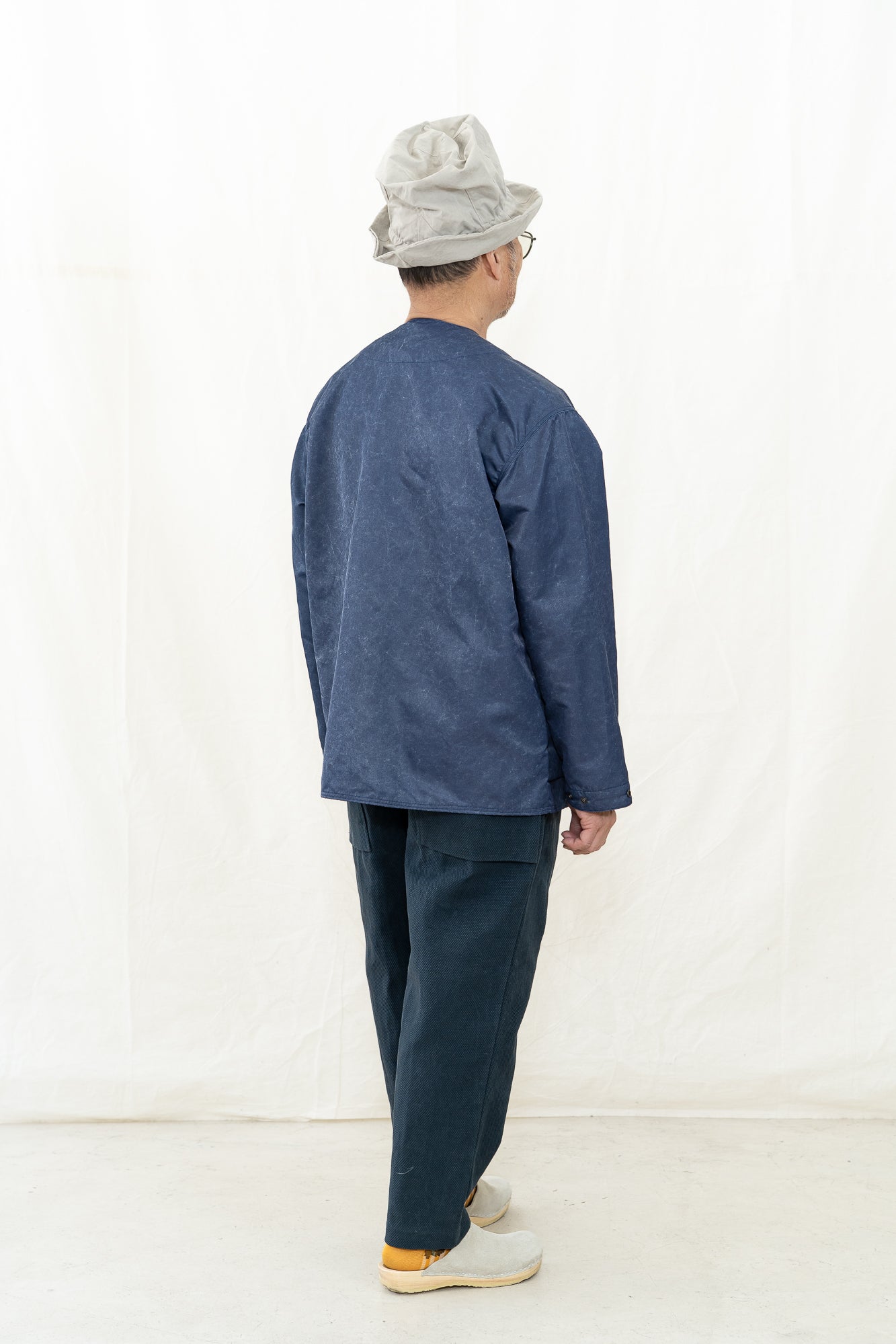 JACKMAN Pigment Collarless Jacket