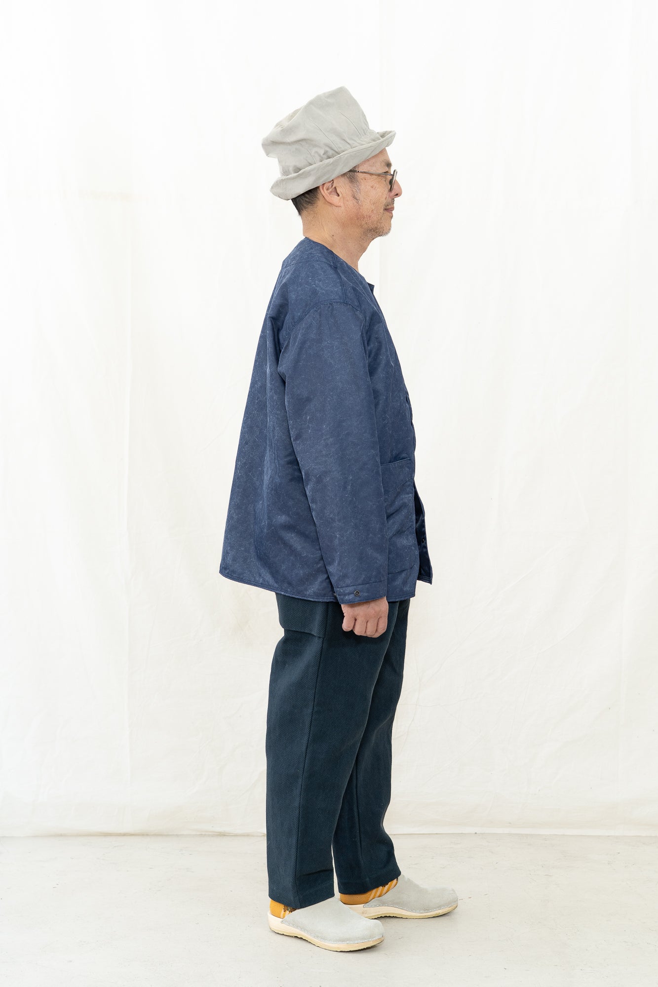 JACKMAN Pigment Collarless Jacket