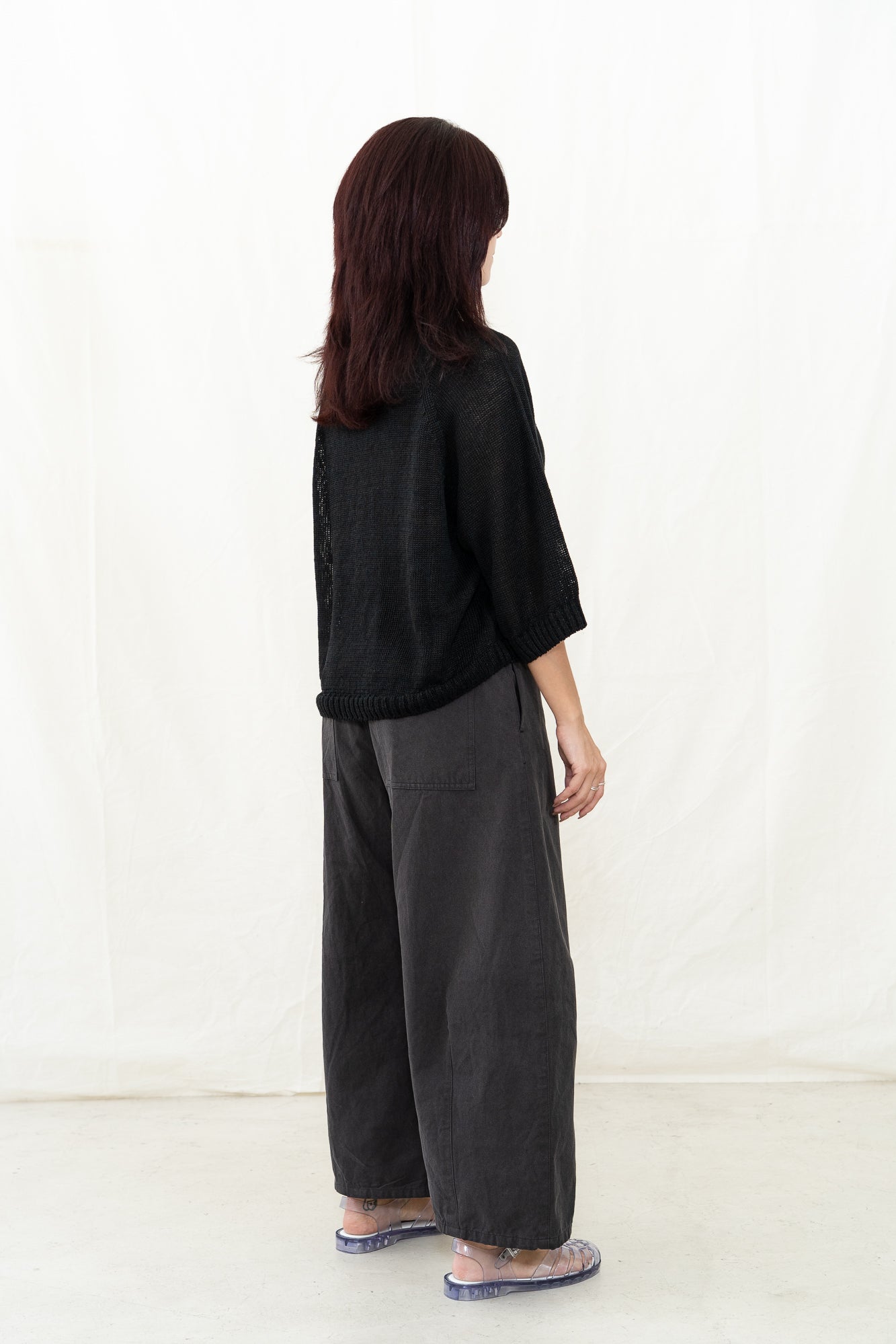 SARAHWEAR Linen Knit Pullover