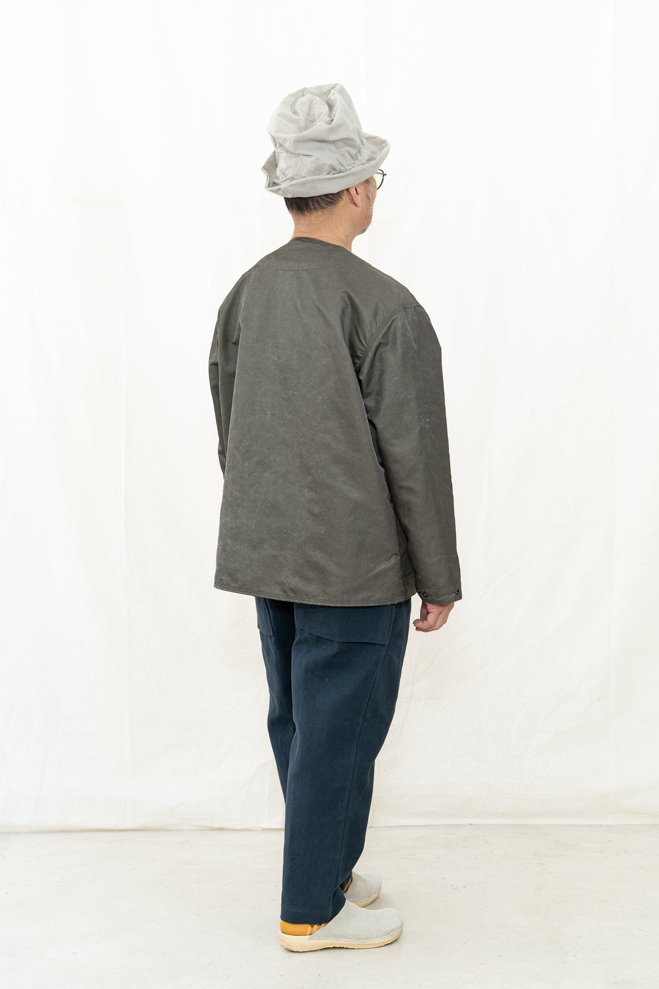 JACKMAN Pigment Collarless Jacket