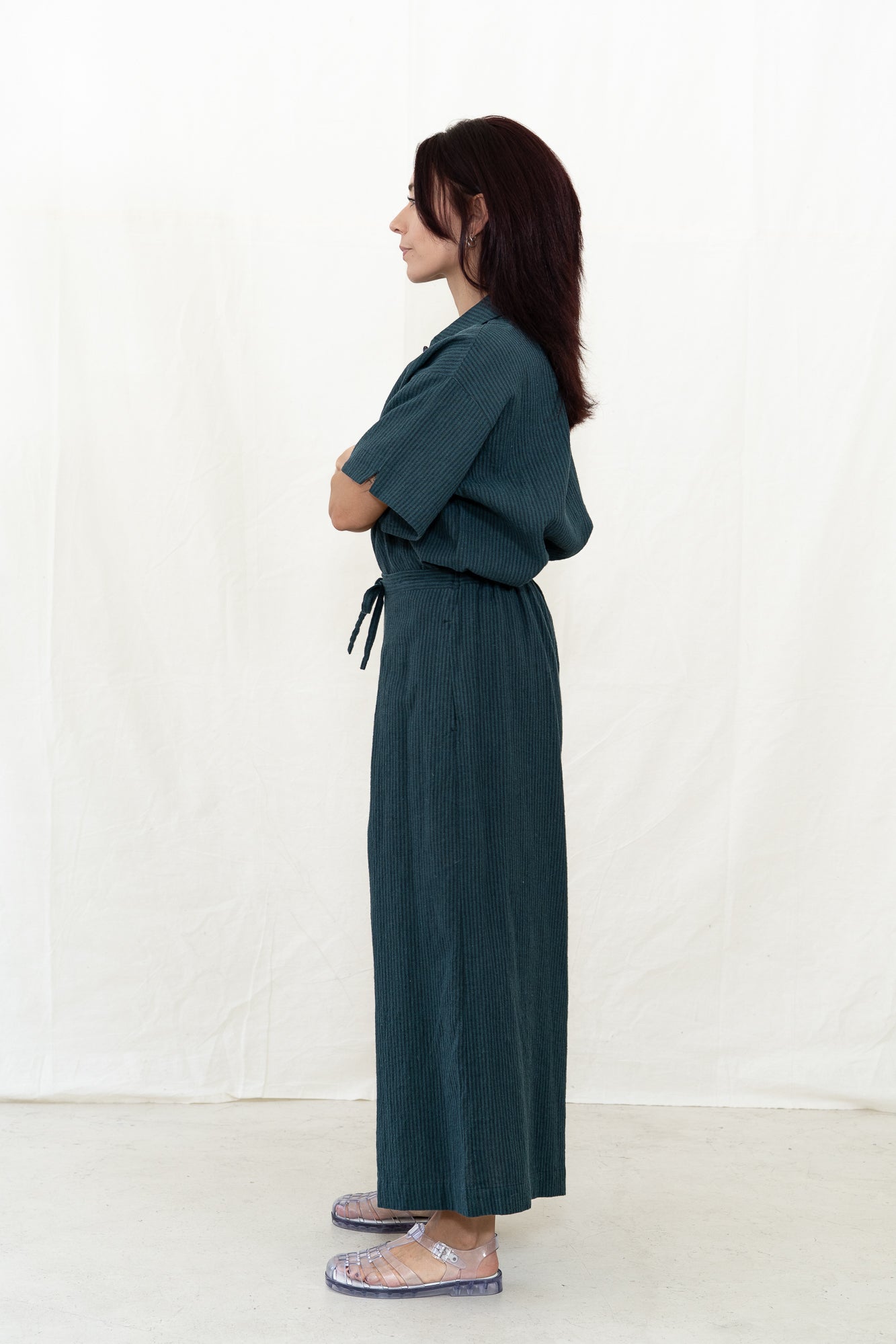 SARAHWEAR Gingham Stripe Tamiyo Pant