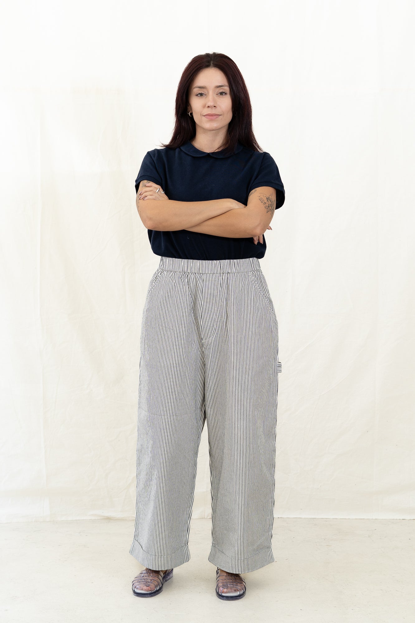 PEPPINO Type 169 The Perp Pant - Hickory Stripe