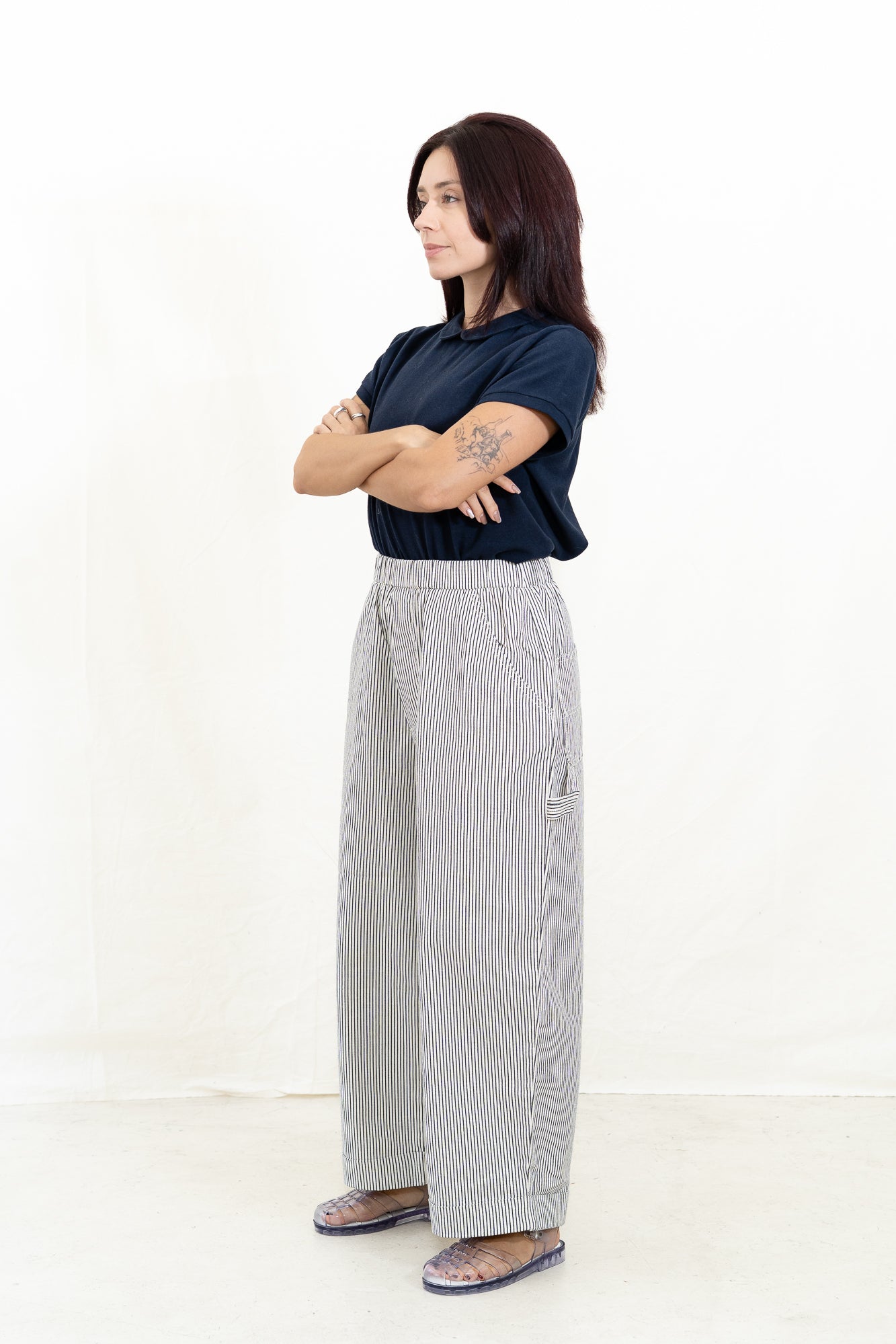 PEPPINO Type 169 The Perp Pant - Hickory Stripe