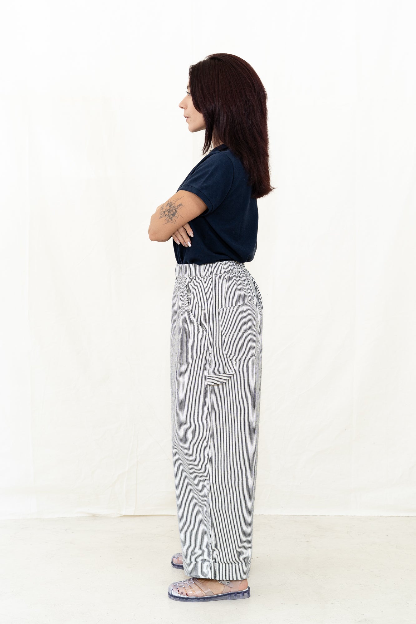 PEPPINO Type 169 The Perp Pant - Hickory Stripe