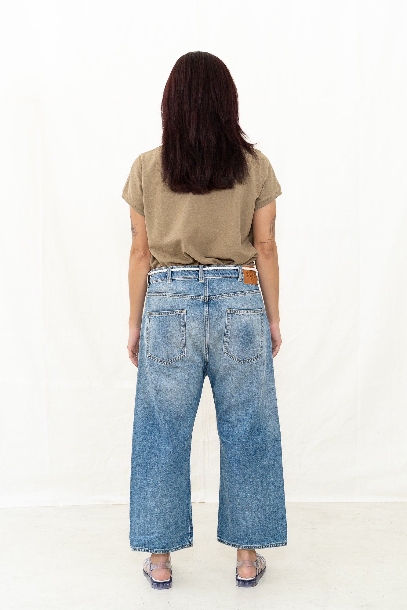 PEPPINO Type 96 50s Selvedge Culotte - Lt Blue