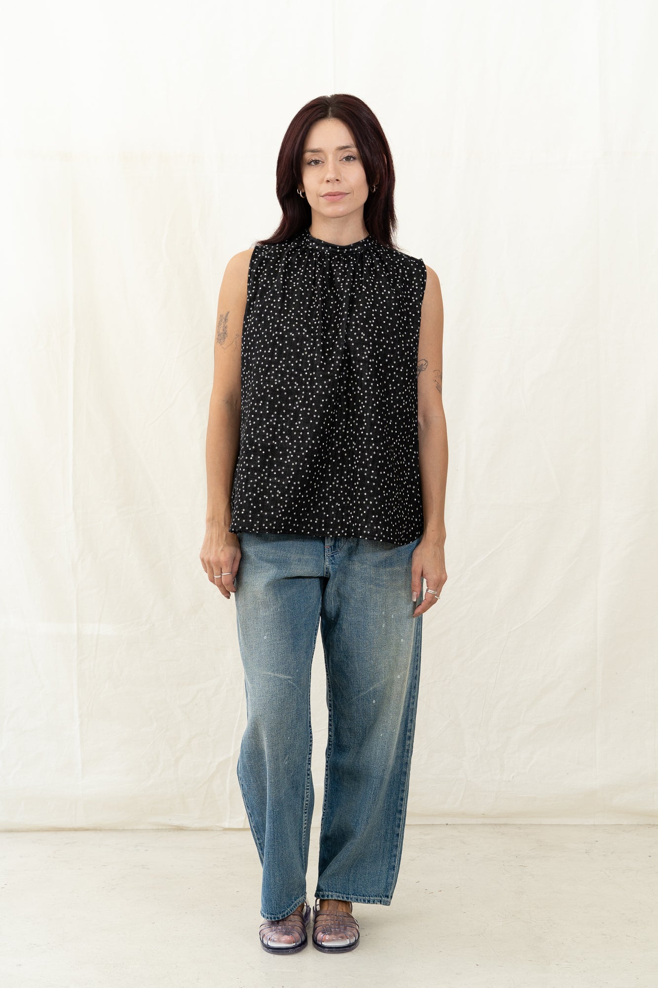 Chimala Polka Dot Blouse