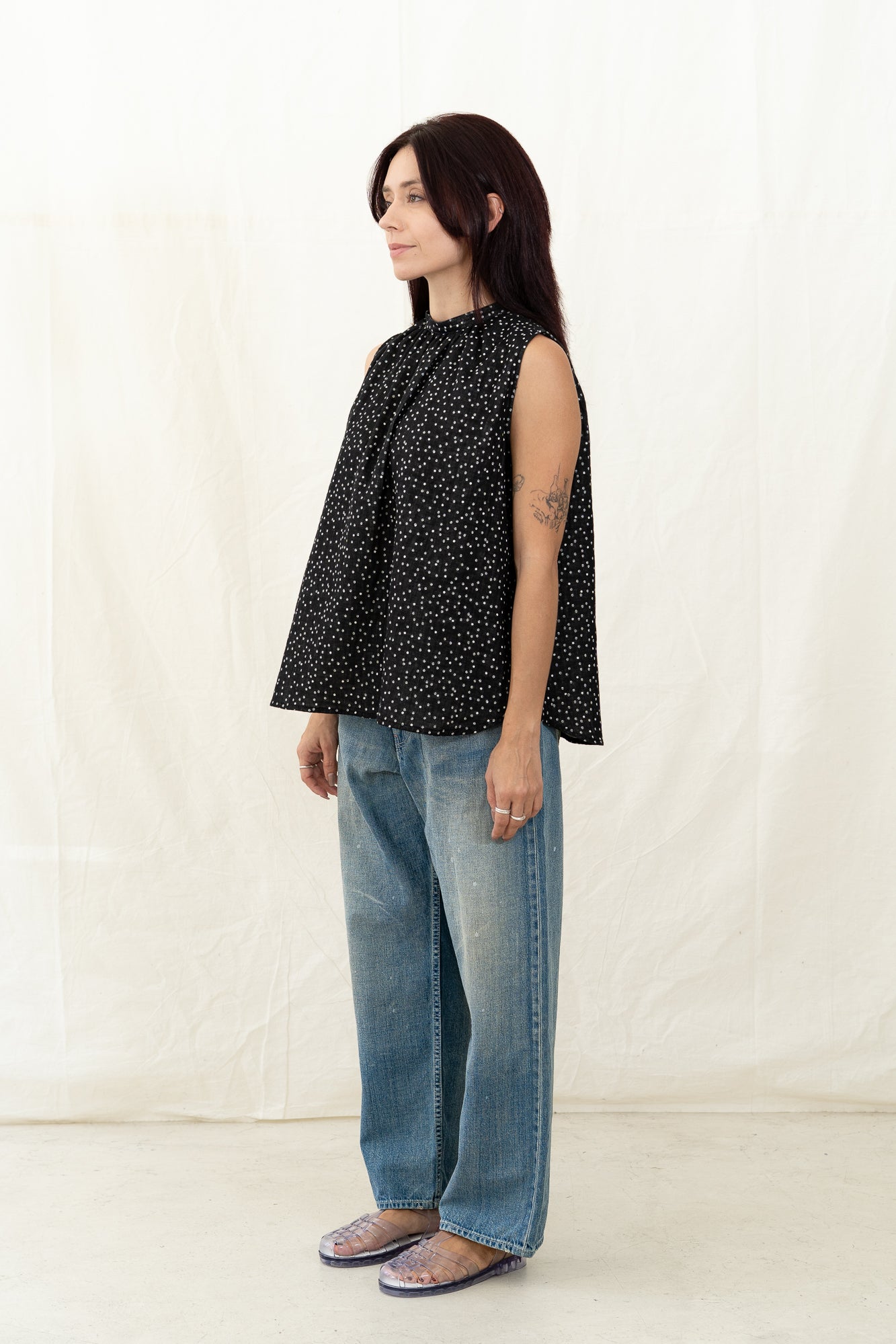 Chimala Polka Dot Blouse
