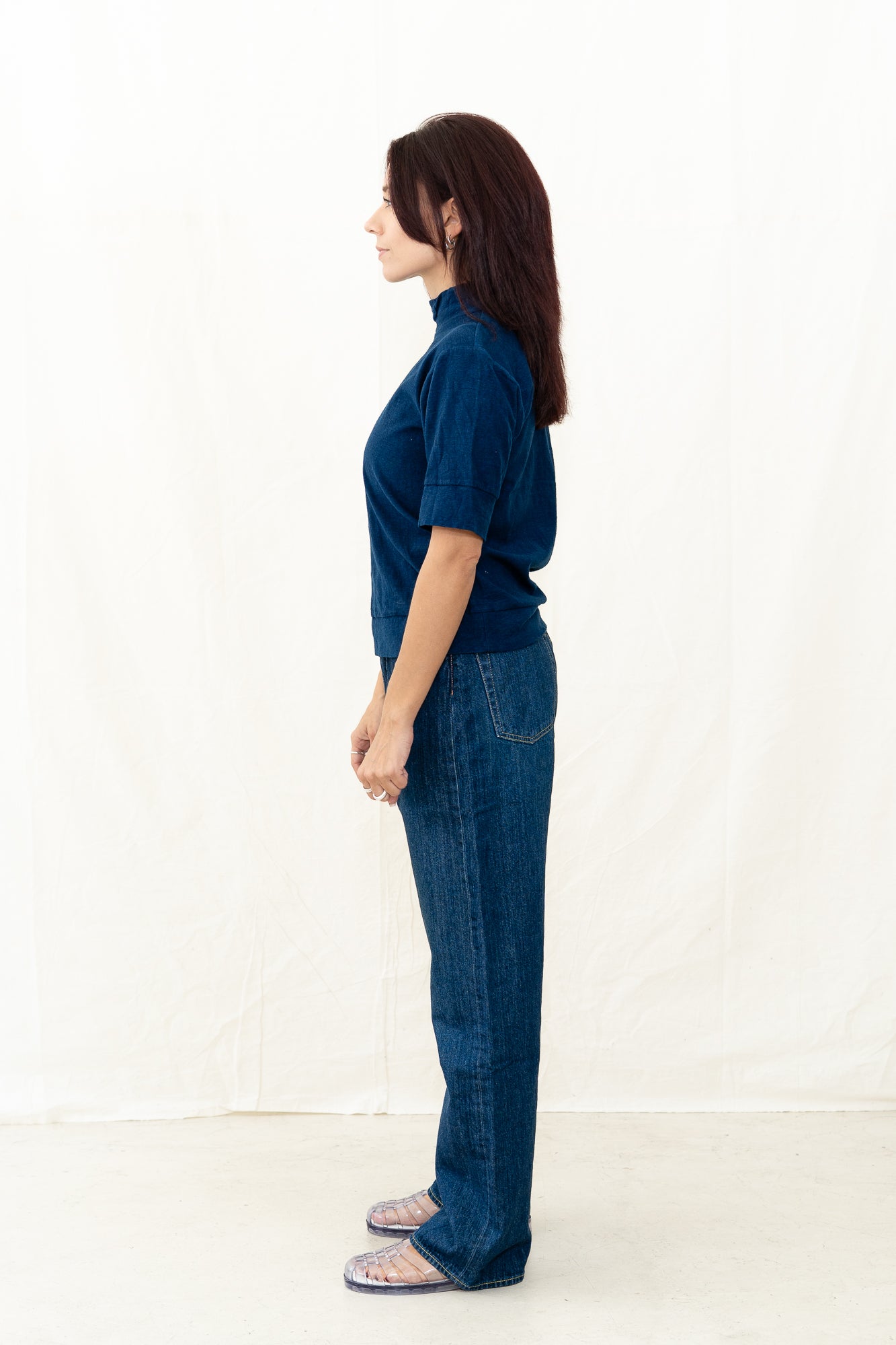 TEZOMEYA Hi-Neck T-Shirt